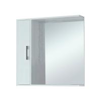 Шкаф-зеркало Francesca Eco 75 белый универсальный