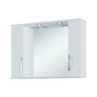 Зеркало-шкаф Франческа Аванти Доминго 100 белый 2С 2Д U