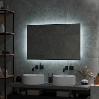 Зеркало LED Континент Amer Black 100x70 см