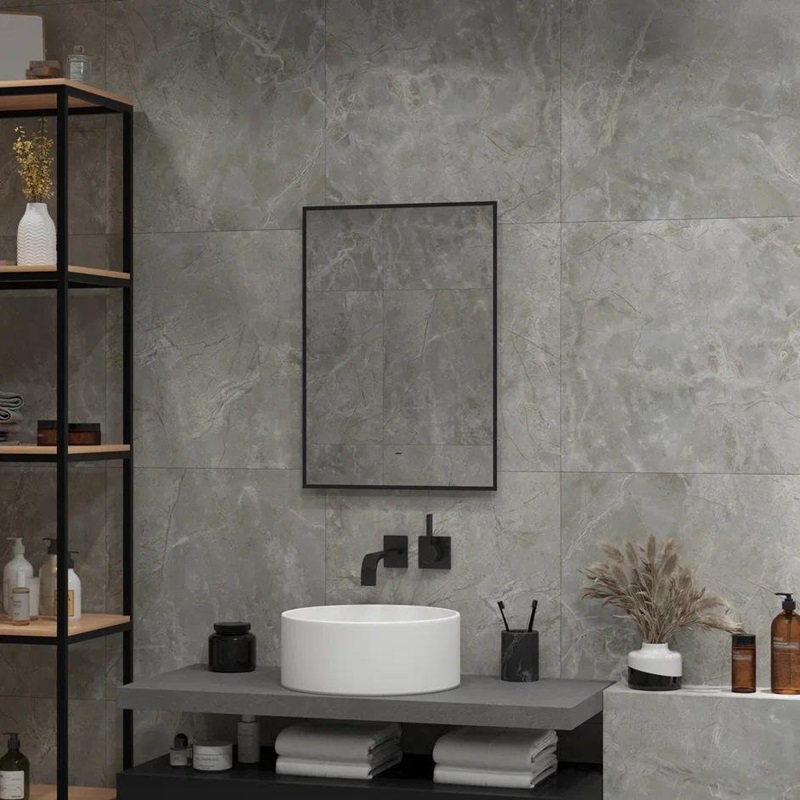 Зеркало LED Континент Amer Black 60x100 см