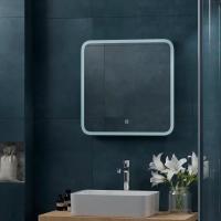 Зеркало LED Континент Bruno 60x60 см с ореольной холодной подсветкой