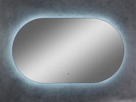 Зеркало LED Континент Fleur 120x70 см с ореольной теплой подсветкой и Б/К сенсором
