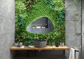 Зеркало LED Континент Voyage 100x70 см с ореольной теплой подсветкой
