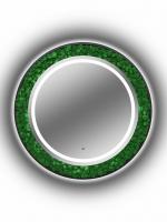 Зеркало Континент Forest LED D80x80 см с натуральным мхом
