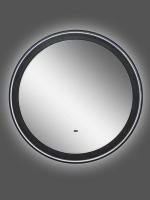Зеркало Континент Planet Black LED D1000 с ореольной холодной подсветкой и Б/К сенсором