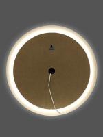 Зеркало Континент Planet Black LED D600 с ореольной холодной подсветкой и Б/К сенсором