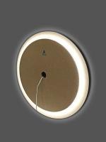 Зеркало Континент Planet Black LED D700 с ореольной холодной подсветкой и Б/К сенсором
