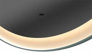 Зеркало Континент Planet White LED D1000 с ореольной холодной подсветкой и Б/К сенсором