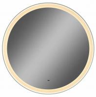 Зеркало Континент Planet White LED D700 с ореольной холодной подсветкой и Б/К сенсором