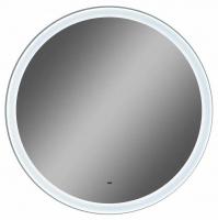 Зеркало Континент Planet White LED D800 с ореольной теплой подсветкой и Б/К сенсором